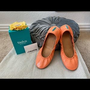 Tieks Coral Patent Size 7